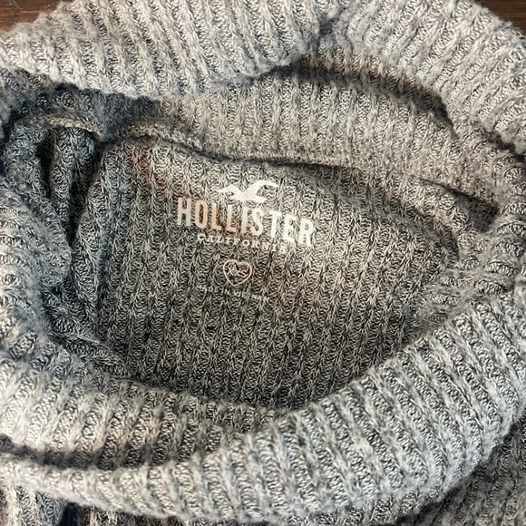 Hollister Gray Cowl & Turtlenecks Sweater - Picture 5 of 7